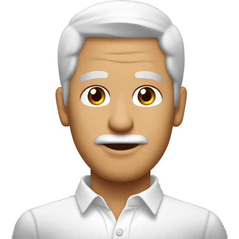 Días Canel con lágrimas en los ojos  emoji