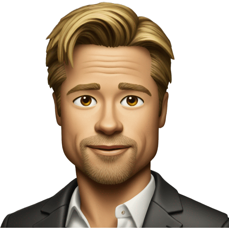 brad pitt emoji