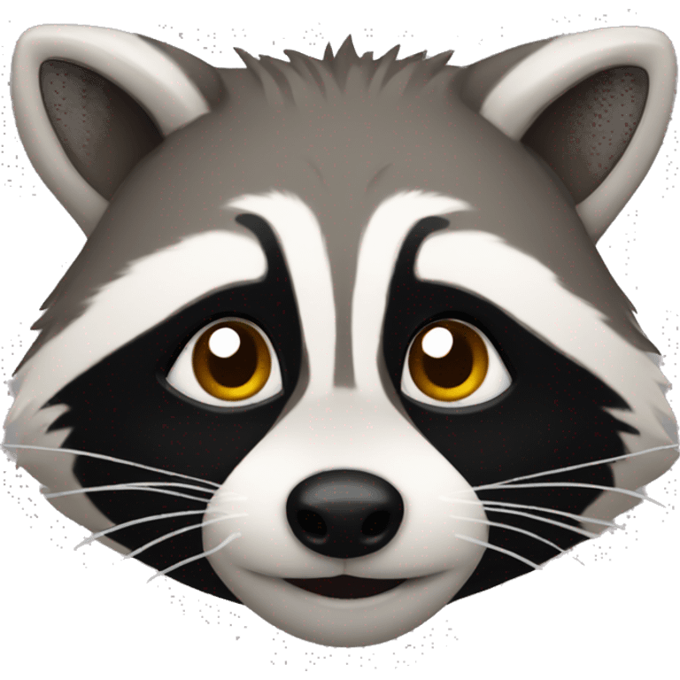 Raccoon emoji