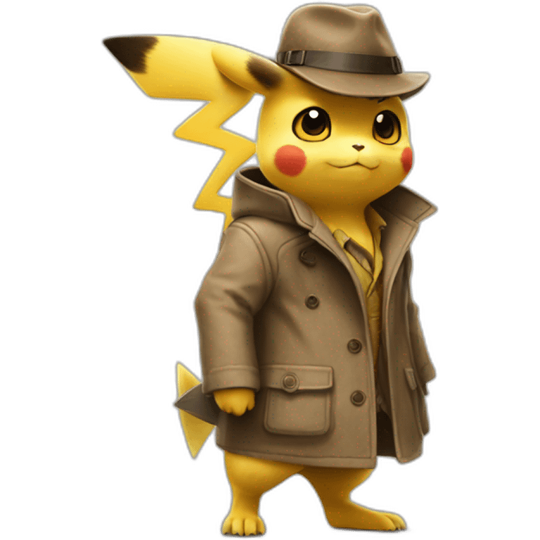 Detective Pikachu emoji