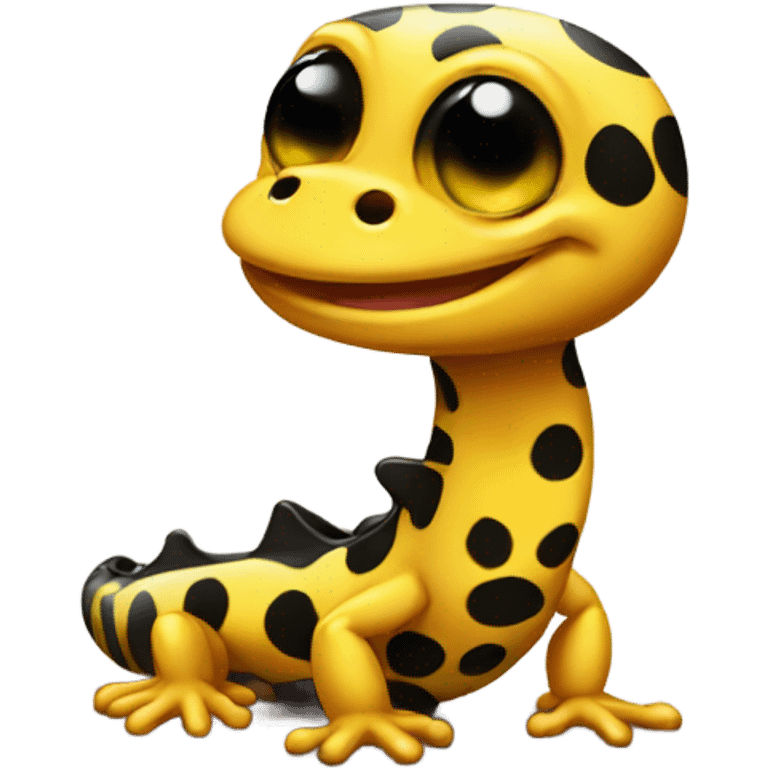 Spotted Salamander happy winks kiss emoji