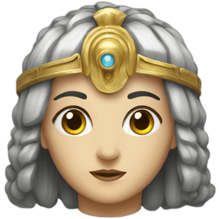 athena head emoji