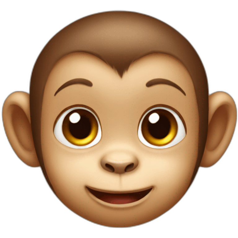 Baby monkey emoji