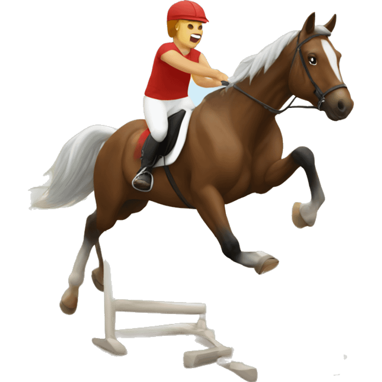 Horse relay games emoji