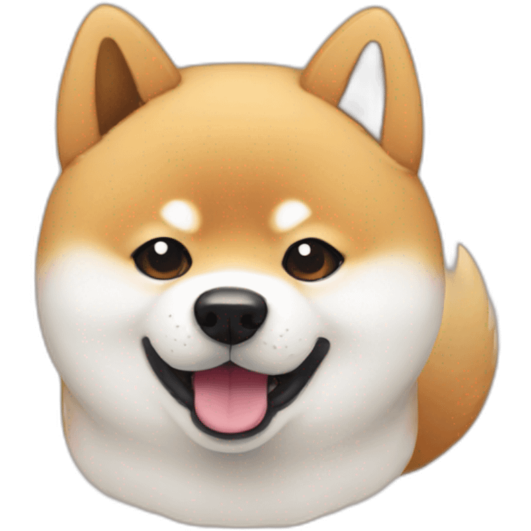 cute-fluffy-shiba emoji