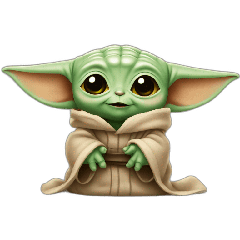 baby yoda cute emoji