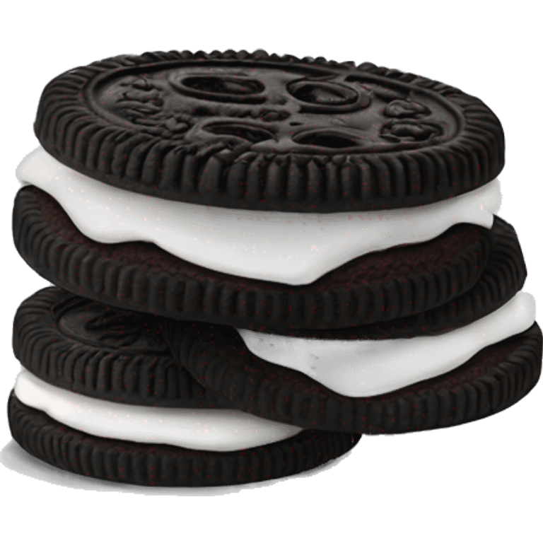 Two Oreos cookies emoji