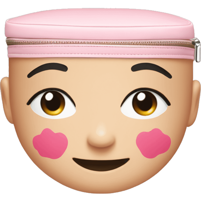 Glossier make-up bag emoji