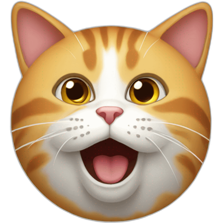 Cat surprise emoji