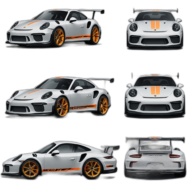 Whole Porsche GT3 RS 2023 emoji