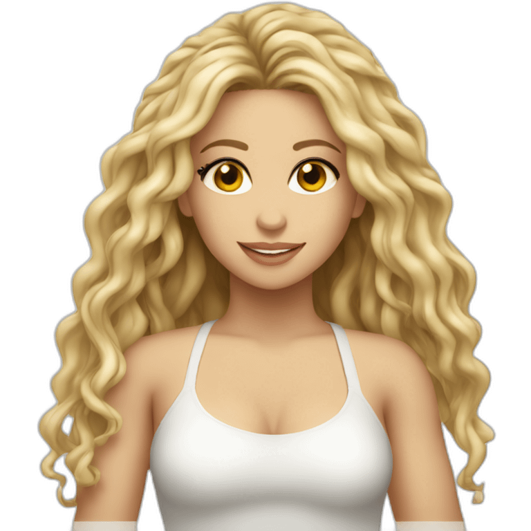 Shakira La cantante y compositora emoji