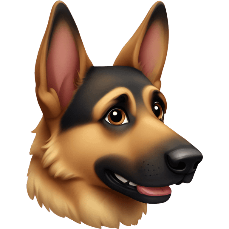 German shepherd  emoji