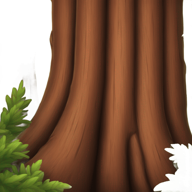 Redwood tree emoji