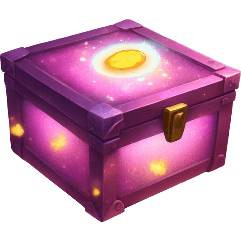 ( 8K )𓂺THE 🪄🪄🪄MAGIC BOX🗿 glittery✨box of magic light emoji