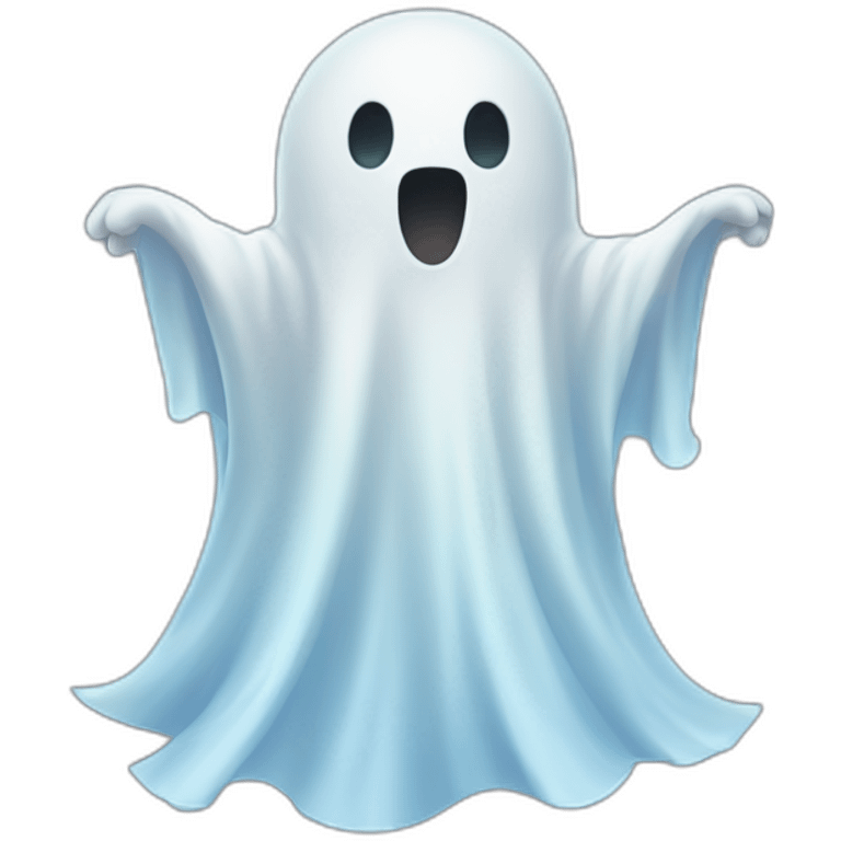 Cute ghost emoji