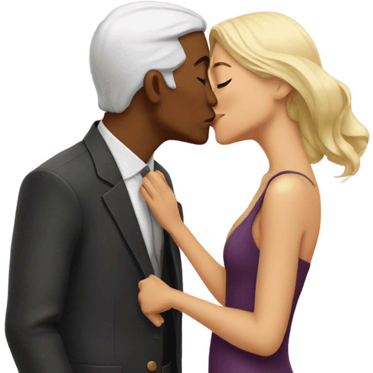 Kissing emoji