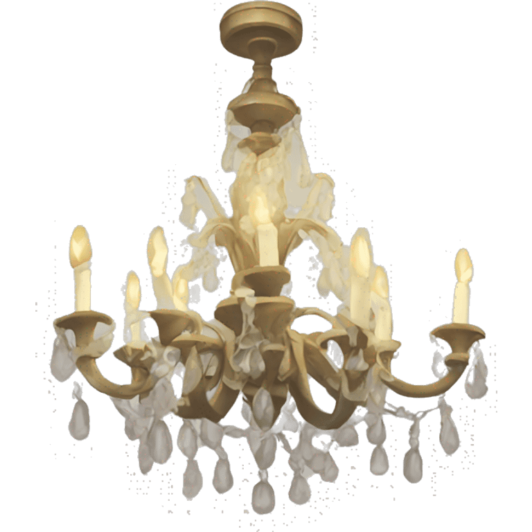 Old chandelier  emoji