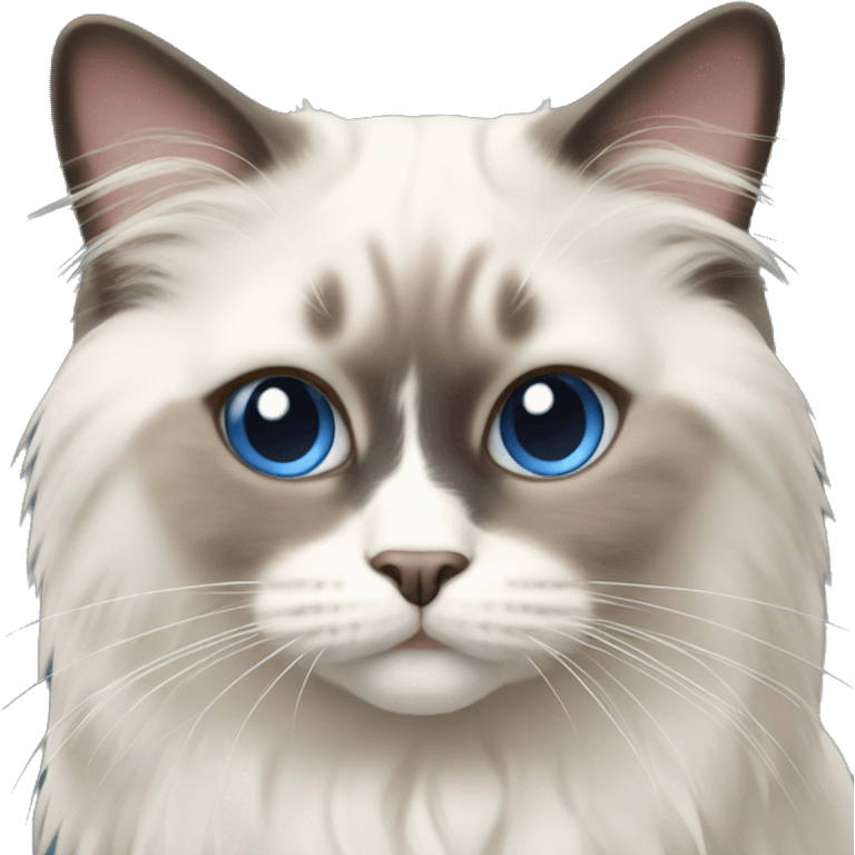 a ragdoll cat emoji