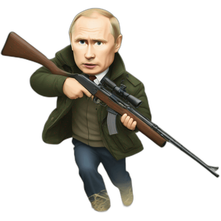 Putin hunting emoji