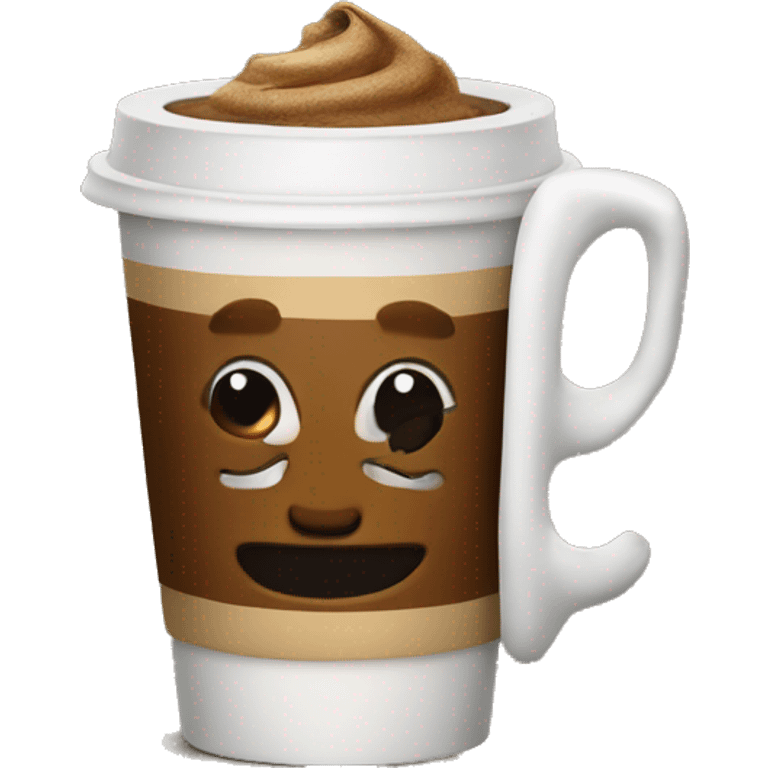 coffee with friend emoji