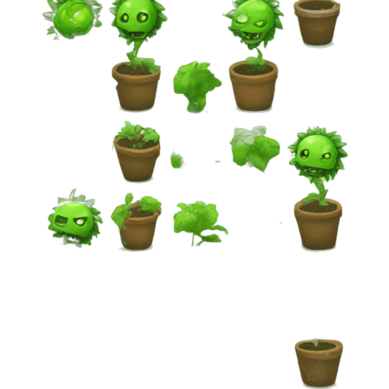 plant vs zombies emoji