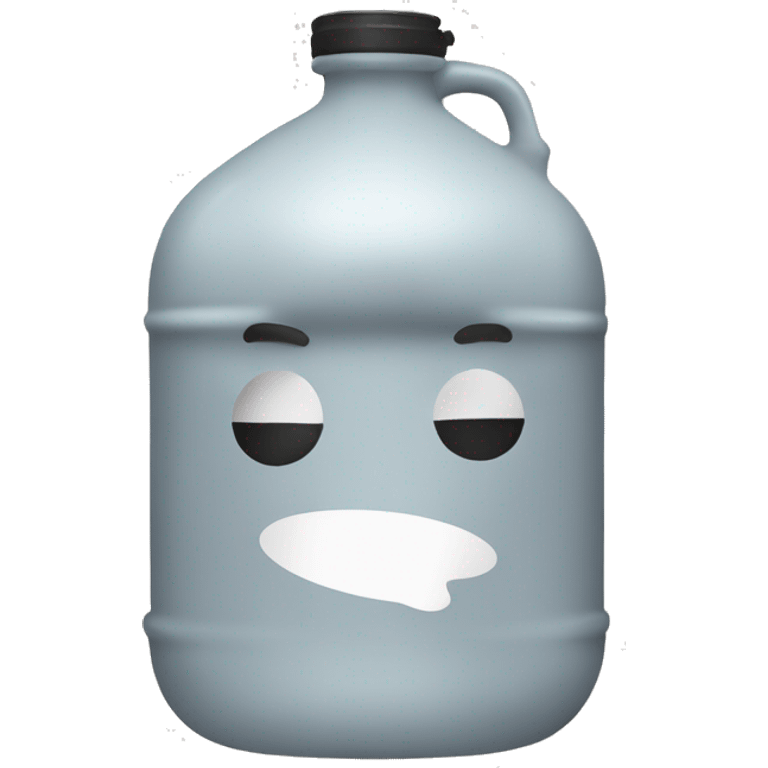 I want a gas jug with a circle around it emoji