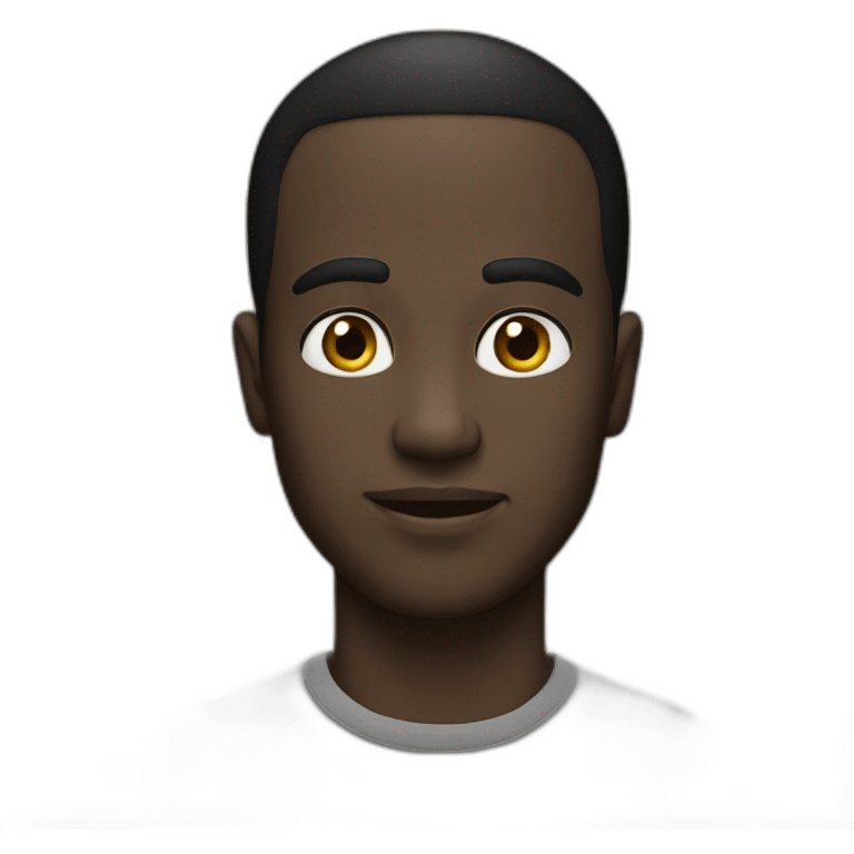 black m emoji