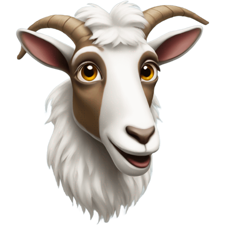 Einstein goat  emoji