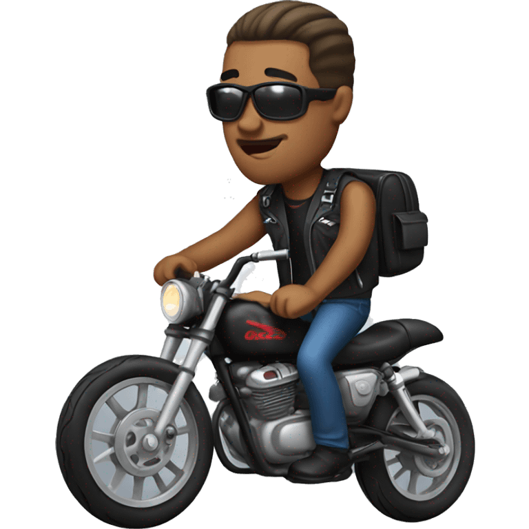 Biker emoji