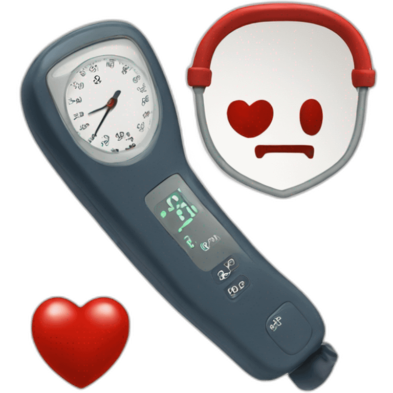 measure bloodpressure emoji