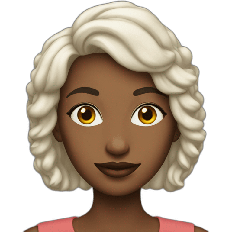 Lady dija emoji