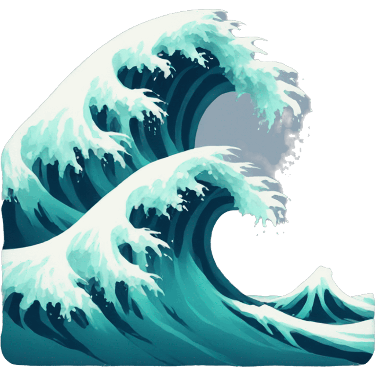 tsunami emoji