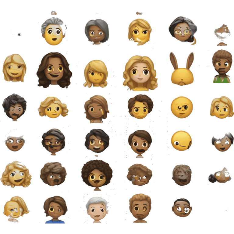 Personages van de ketnetreeks #likeme emoji