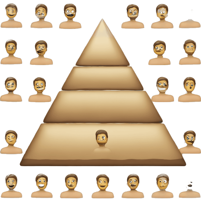 hierarchy pyramid emoji