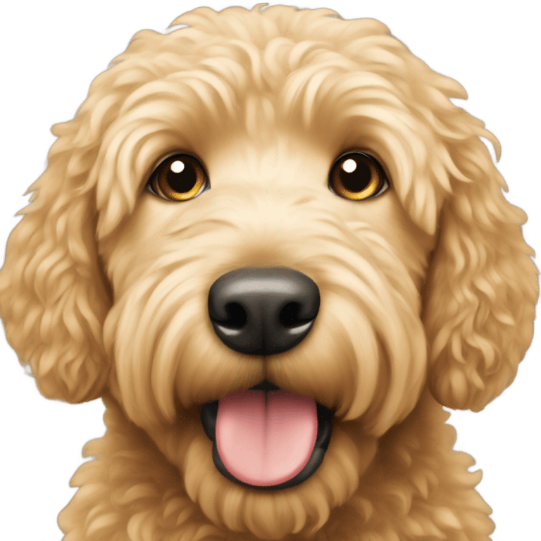 Golden doodle  emoji