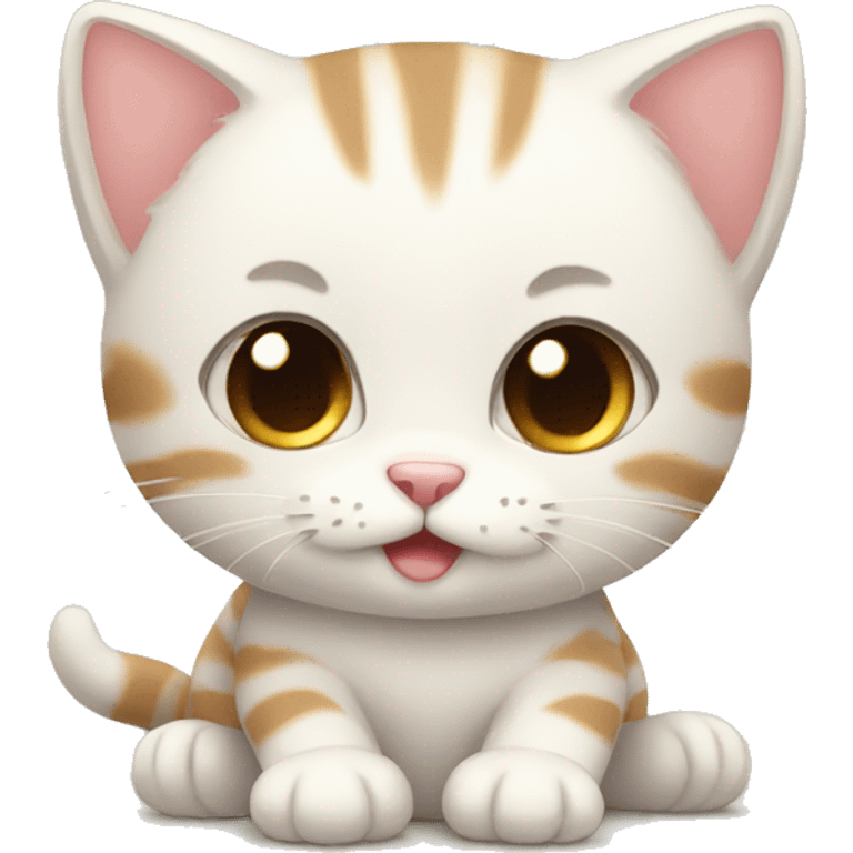 baby cute cat emoji