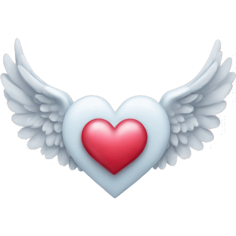 heart with angel wings emoji