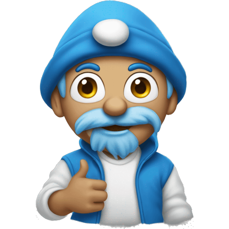 smurf emoji emoji