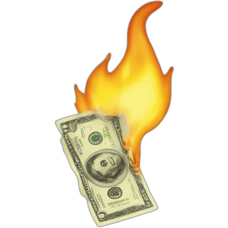 money burn emoji