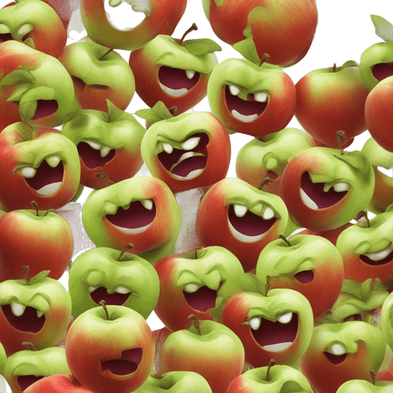 apple smiling imp emoji