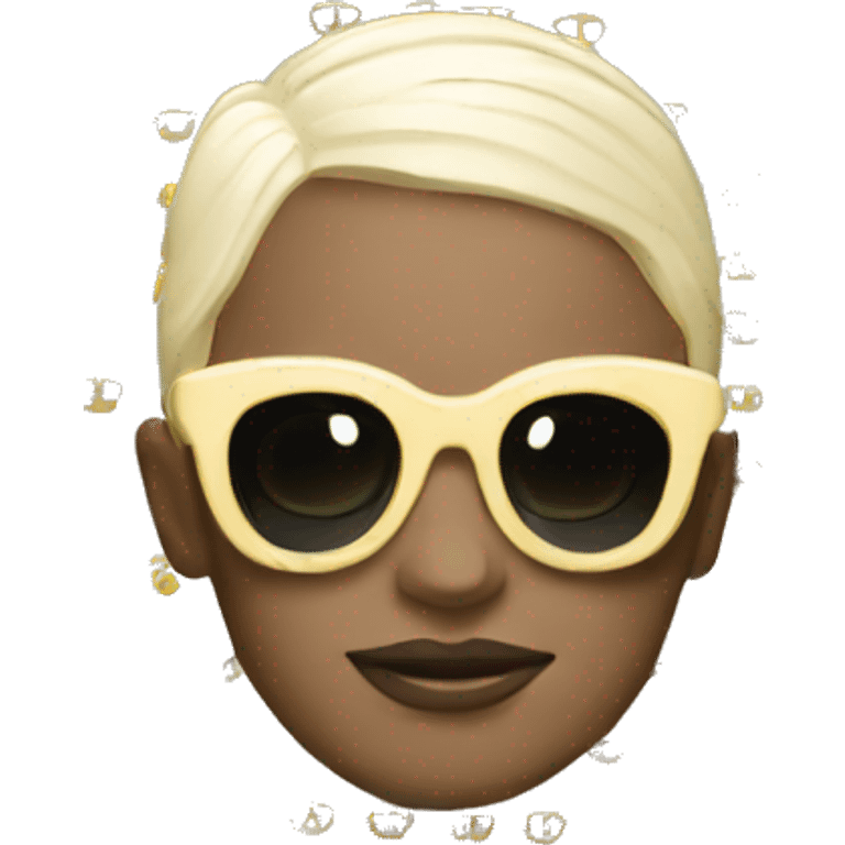 Chanel sunglasses emoji