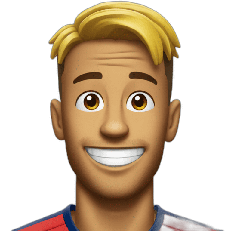 Neymar bebendo cerveja  emoji