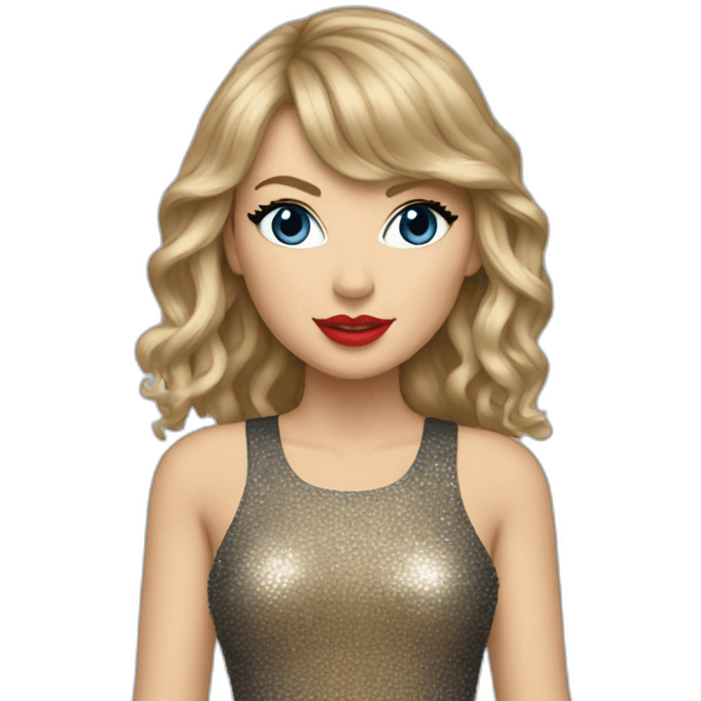 taylor swift in concert outfit emoji