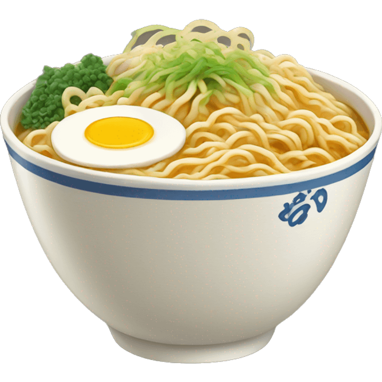 Big bowl of ramen emoji