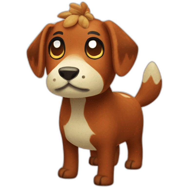 canela animal crossing emoji