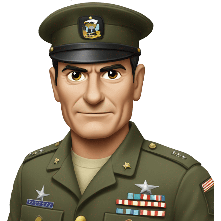 charlie sheen military emoji