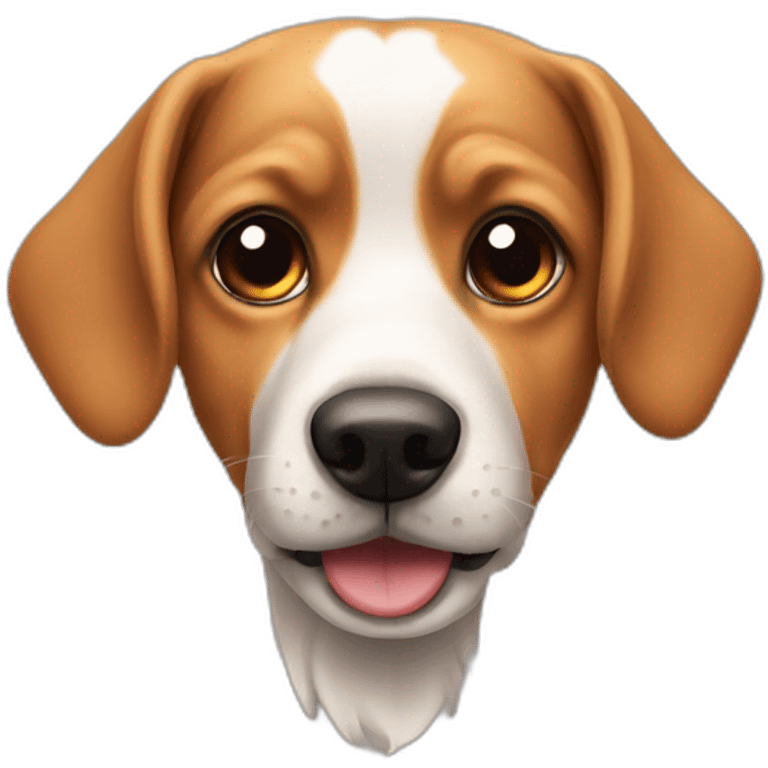 dog's ear isolate emoji