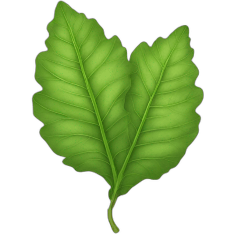 Belpatra leaf emoji