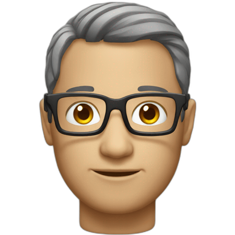 Computer nerd emoji