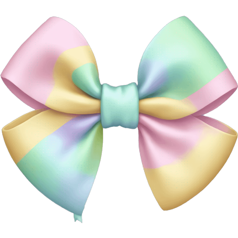 Pastel bow emoji